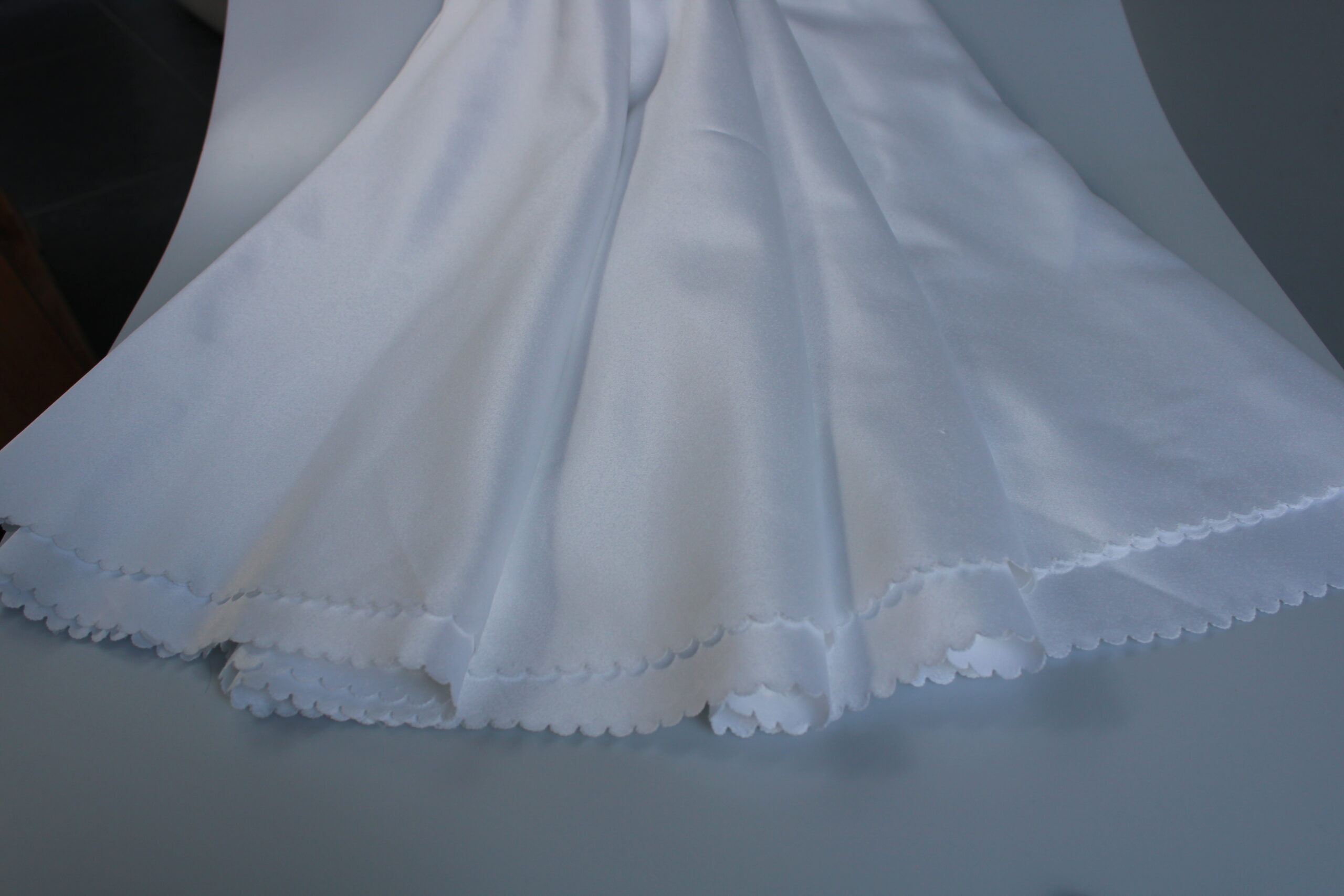 Tafelkleed wit rond 300 cm